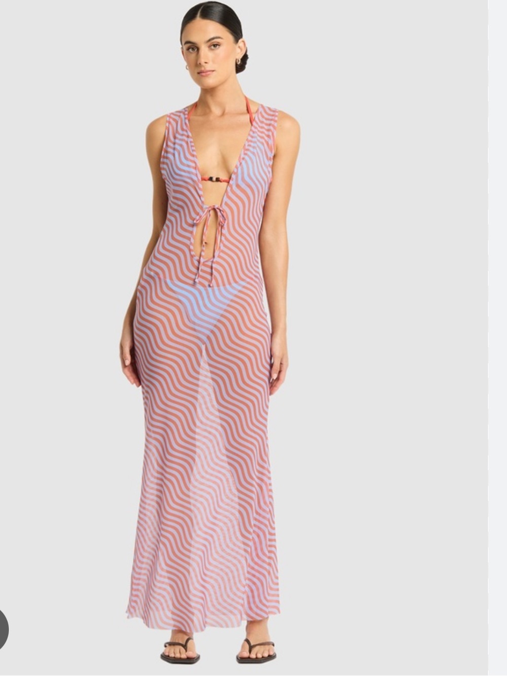 BOND-EYE “Harper” Maxi Dress in Sunbaked Stripe